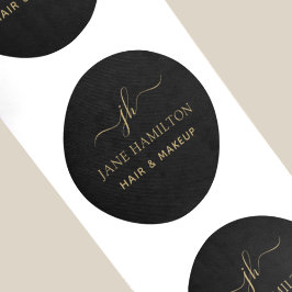 Adesivo Monograma Personalizado Logotipo Comercial