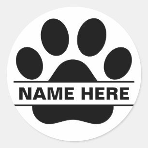 Adesivo Monograma Pet Personalizado