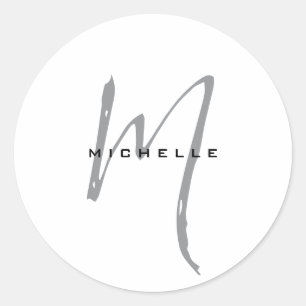 Adesivo Monograma Seu Nome Oferta Especial Adorada