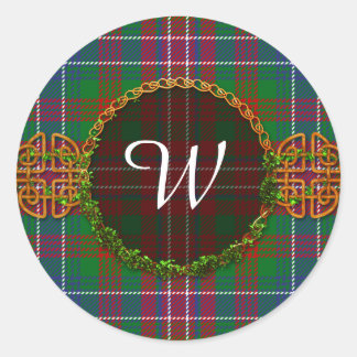 Adesivo Monograma Wilson Tartan