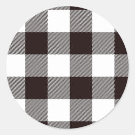 Adesivo Monograma - Xadrez de música russa