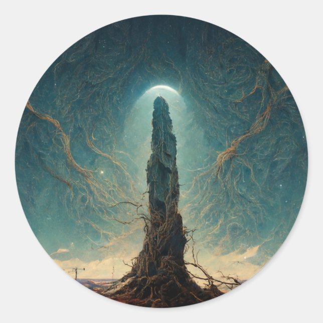 Adesivo Monolith 2 Fantasy Sci-Fi Art (Frente)