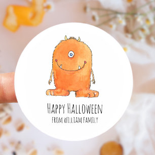 Adesivo Monster Candy Happy Halloween