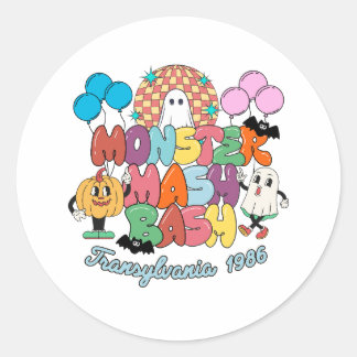 Adesivo Monster Mash Bash Circle Sticker