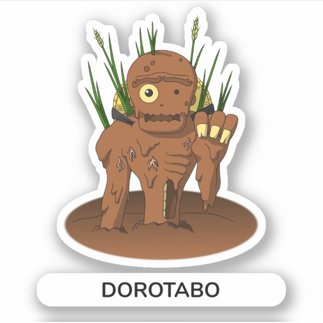Adesivo Monster Mud Man Dorotabo (Frente)