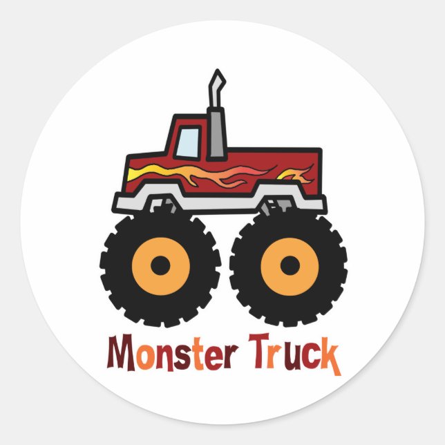 Adesivo Monster Truck (Frente)