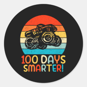 Adesivo Monster Truck 100 Dias De Smar Na Escola