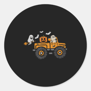 Adesivo Monster Truck Ghost Pumpkin Halloween