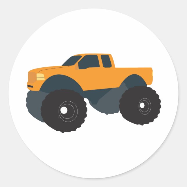 Adesivo Monster Truck Vehicle (Frente)