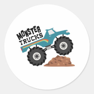 Adesivo Monster Trucks