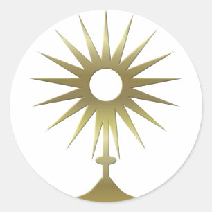 Adesivo Monstrance eucarístico