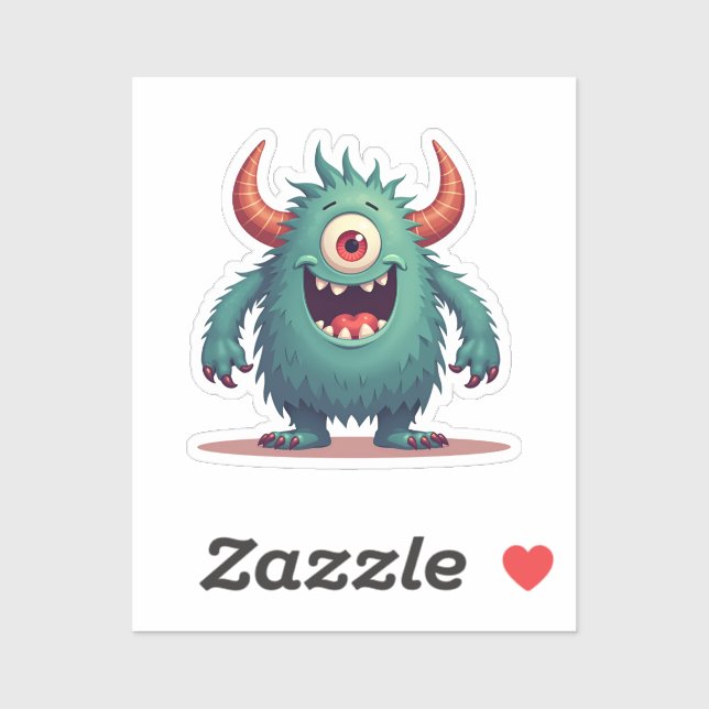 Adesivo Monstro (Folha)