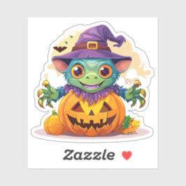 Adesivo Monstro Bobo de Halloween