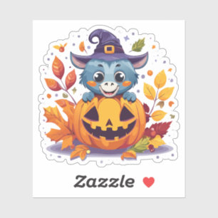 Adesivo Monstro Bobo do Halloween