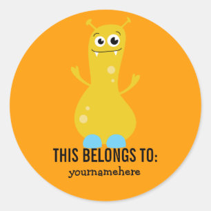 Adesivo Monstro bobo Giro PERTENCENTE A Vinhetas