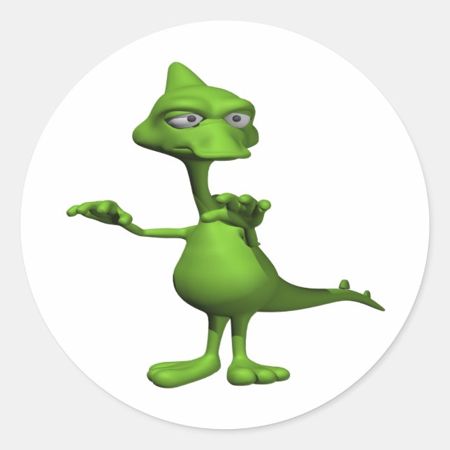 Adesivo Monstro da Lochness (Frente)