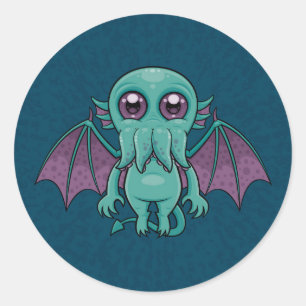 Adesivo Monstro de Cthulhu, Bebê