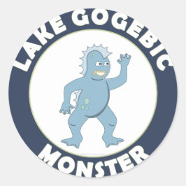 Adesivo Monstro de Gogebic do lago