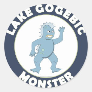 Adesivo Monstro de Gogebic do lago