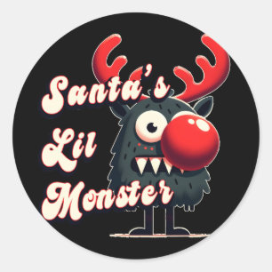 Adesivo Monstro de papais noeis