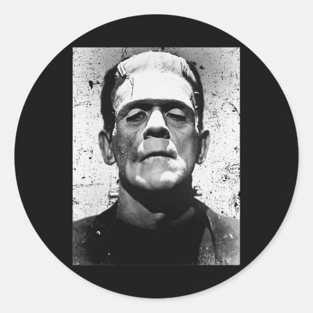 Adesivo Monstro do Filme de Horror de Halloween 1 (Frente)