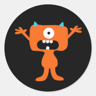 Adesivo Monstro pequeno