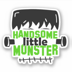 Adesivo Monstro pequeno considerável de Frankenstein   o
