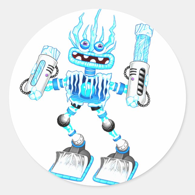 Adesivo monstros cantores (Frente)