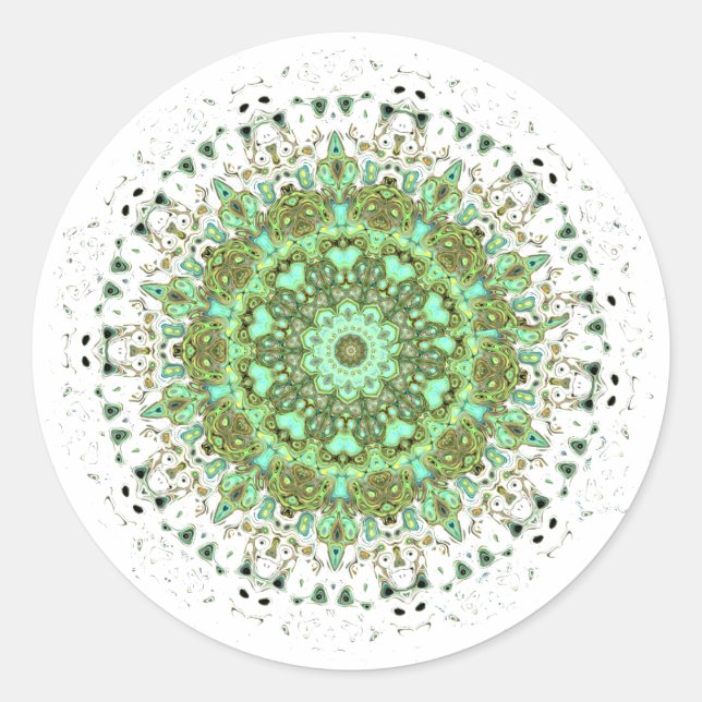 Adesivo Monstros de Mandala (Frente)