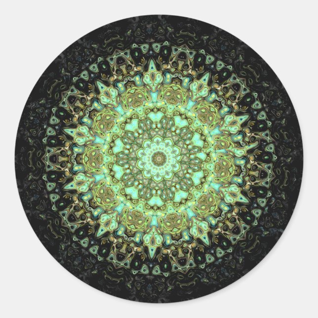 Adesivo Monstros de Mandala (Frente)