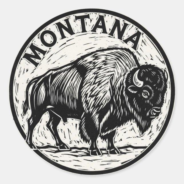 Adesivo Montana Bison (Frente)