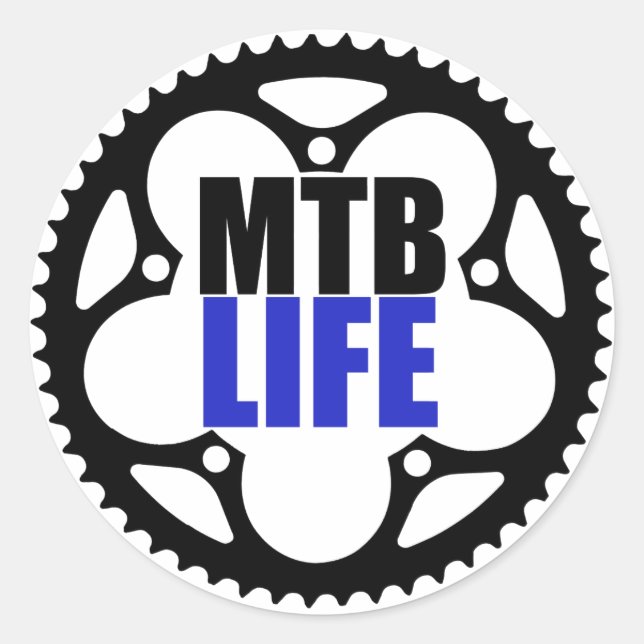 Adesivo Montanha Bike Life (Frente)