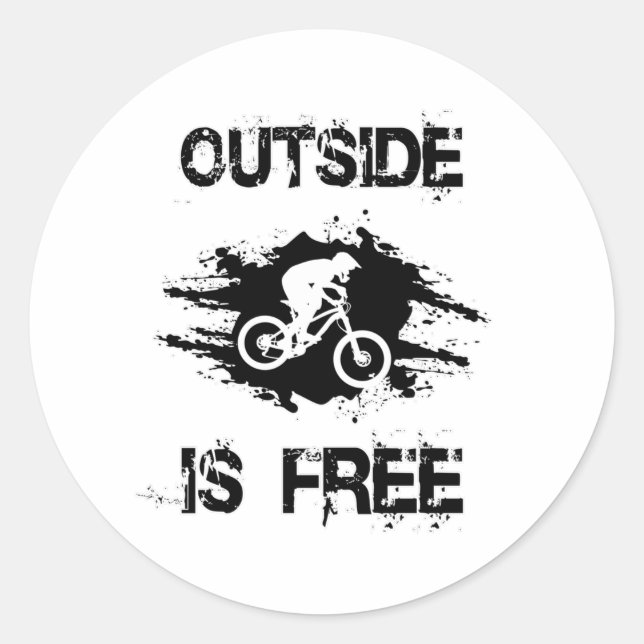 Adesivo Montanha Bike MTB Bicicleta Bicicleta de bicicleta (Frente)