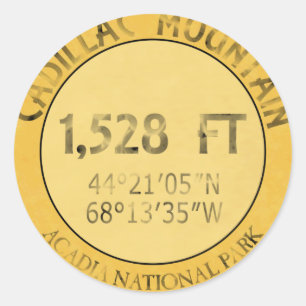 Adesivo Montanha cadillac