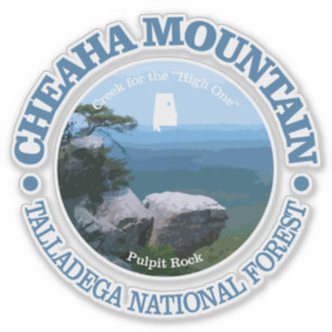 Adesivo Montanha de Cheaha