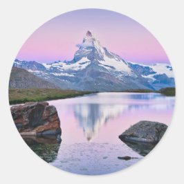 Adesivo Montanha Matterhorn em Zermatt, Suiça