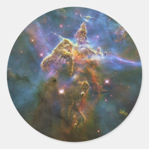 Adesivo Montanha Mística de Gás Ascensão na Nebulosa Carin