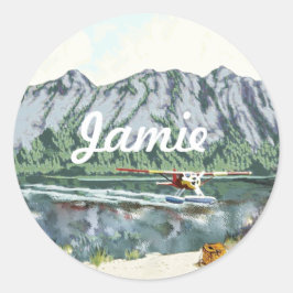 Adesivo Montanha Personalizada