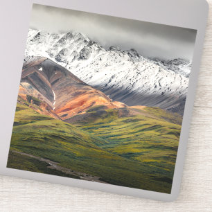 Adesivo Montanha policromática, Denali NP, Alasca