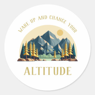 Adesivo Montanha Sunrise Hiker