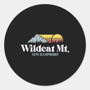 Adesivo Montanha Wilat, New Hampshire, Encostas de Esqui S