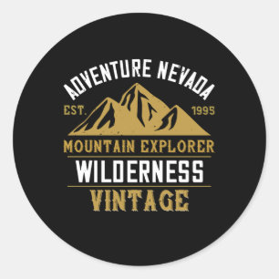Adesivo Montanhas - Adventure Nevada Mountain