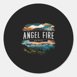 Adesivo Montanhas Angel Fire Novo México Caminhadas Ao Ar