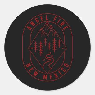 Adesivo Montanhas Angel Fire Novo México Hiking Ao Ar Livr