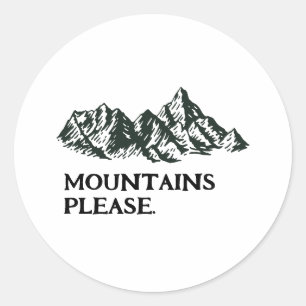Adesivo Montanhas chamando
