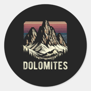 Adesivo Montanhas Dolomitas Alpes Dolomíticos Escalada Cam