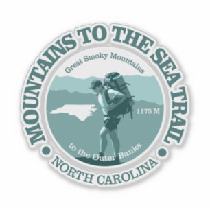 Adesivo Montanhas para a Trilha Marítima (T)