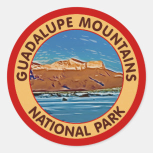 Adesivo Montanhas parque nacional de Guadalupe, Texas