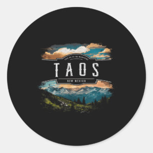 Adesivo Montanhas Taos Novo México Caminhada Ao Ar Livre V