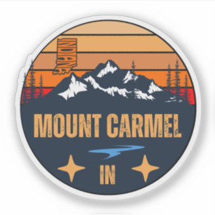Adesivo Monte Carmelo, Indiana